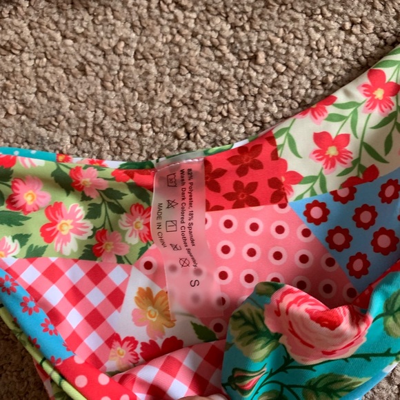 NEW Shein Allover Print Tie Side Bikini Swimsuit - Picture 6 of 10